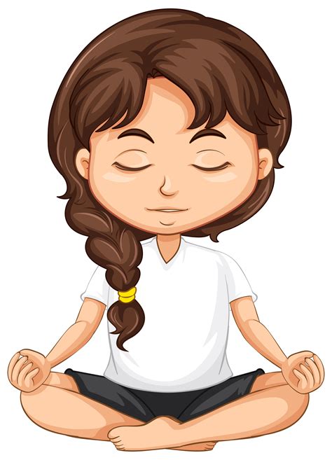 clip art meditation